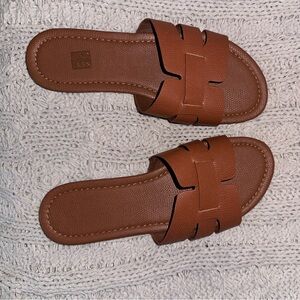 Brown sandals